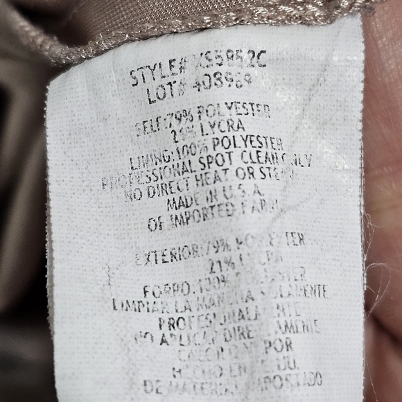 Y2K Cache beaded mesh sleeveless party cocktail evening lined mini dress 6 - Picture 15 of 16